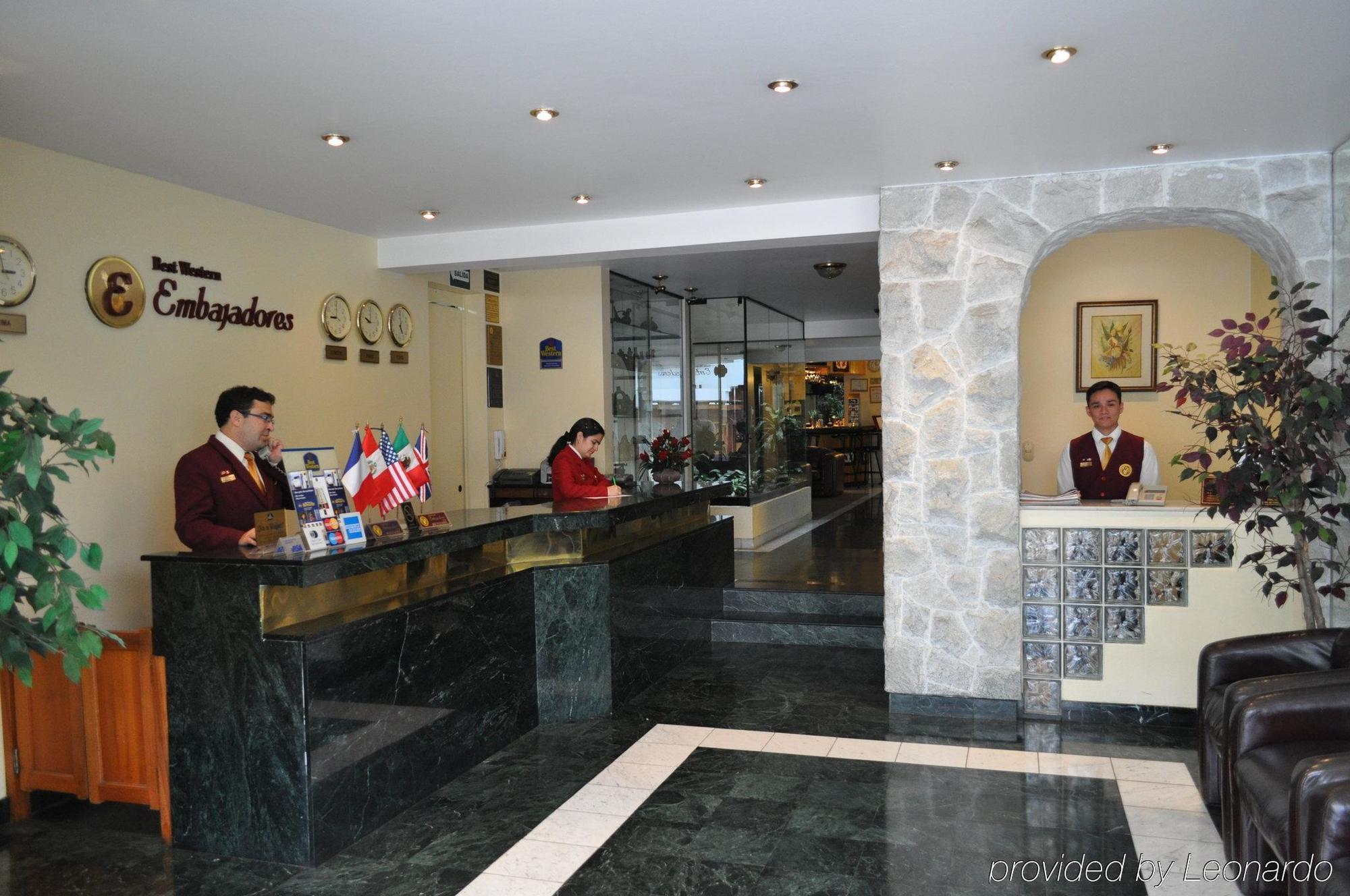 Embajadores Hotel Lima Interiør billede